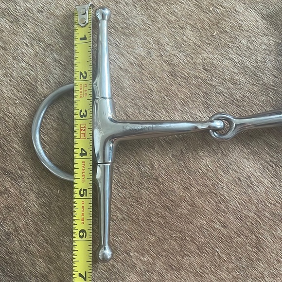 JP Korsteel Full Cheek Eggbutt Snaffle - Picture 4 of 5